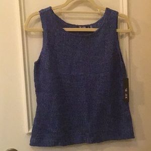 NIC AND ZOE Gorgeous ribbon tank in Bluestone!